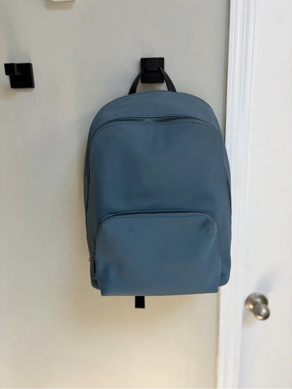 Away Front Pocket Backpack – Dusty Blue